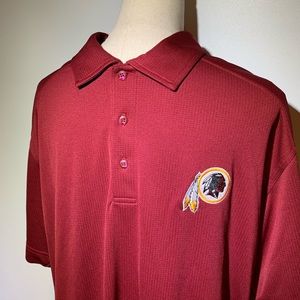 Washington Redskins Moisture Wicking Polo Shirt